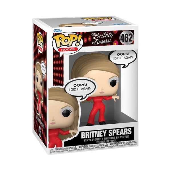 POP! Sayings Britney Spears Oops! I Did It Again