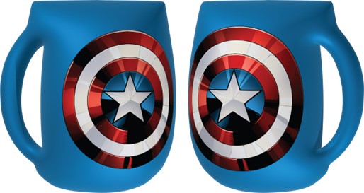Captain America Blue Mug