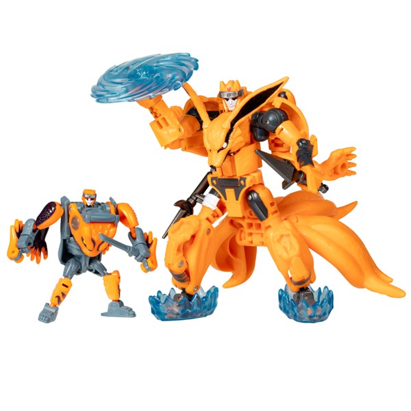 Transformers Collaborative NARUTO SHIPPUDEN x Transformers Kurama and Gamakichi