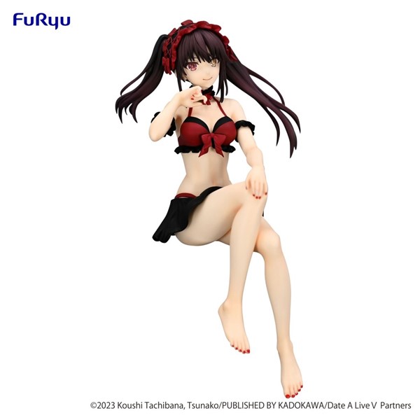 Date A Live V - Noodle Stopper Figure -Kurumi Tokisaki Swimsuit version