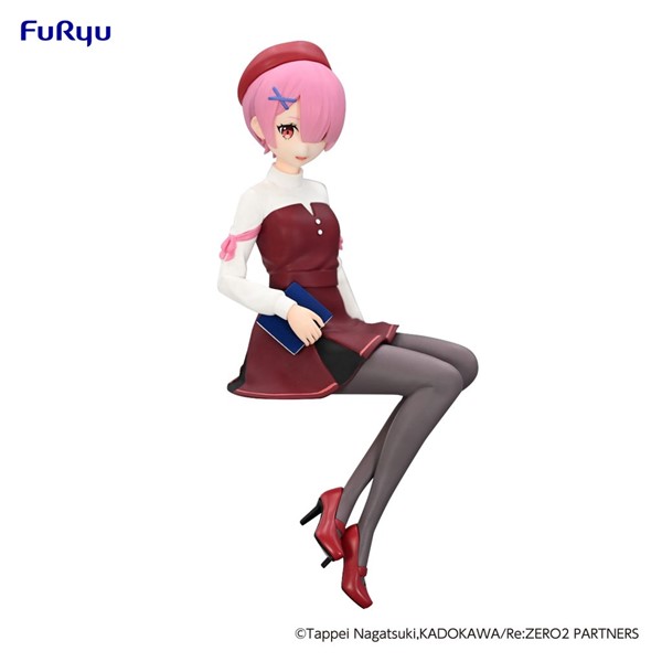 Re:Zero Starting Life in Another World Ram Book Girl Noodle Stopper Figure