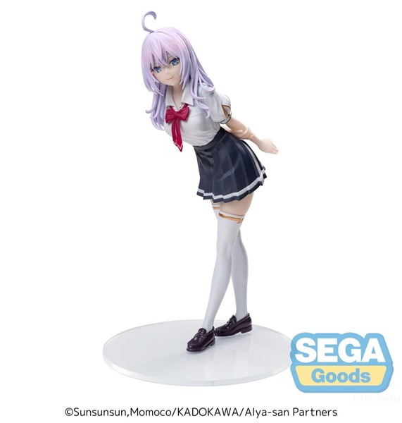 Luminasta TV Anime Alya Sometimes Hides Her Feelings in Russian Alya Summer Uniform Statue