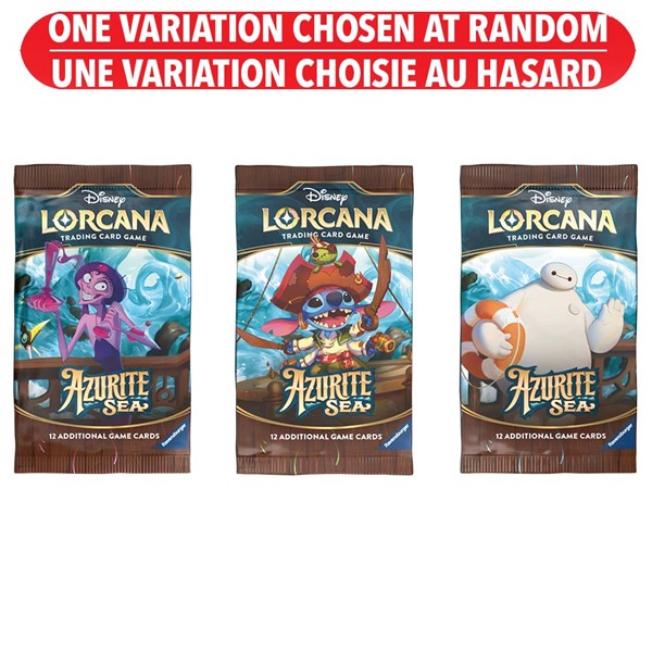 Lorcana Booster Sleeve Wave 6 - Azurite Sea