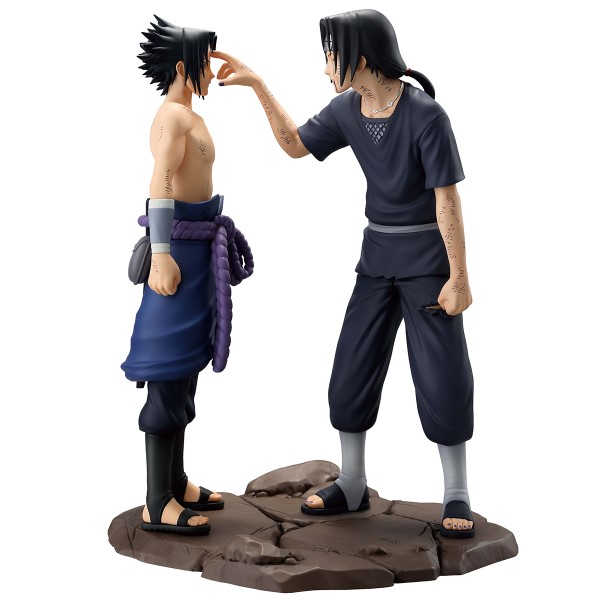 Naruto Shippuden - Sasuke Uchiha & Itachi Uchiha Revible Moment Ichibansho Figure