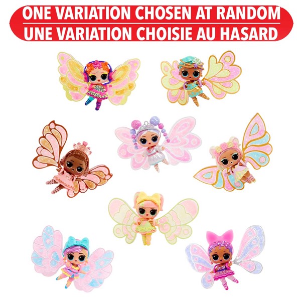 LOL Surprise Fairies! Tots Dolls with Make-Your-Own Fairy Wings