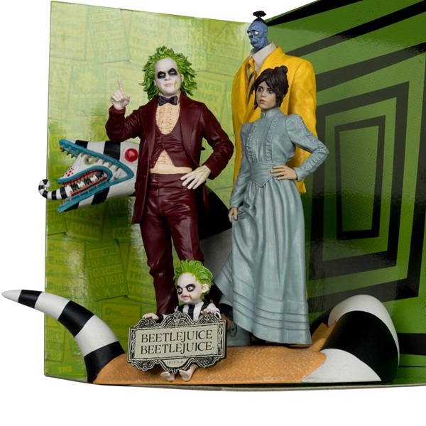 Beetlejuice Beetlejuice 6-Inch Posed Figure 4 Pack
