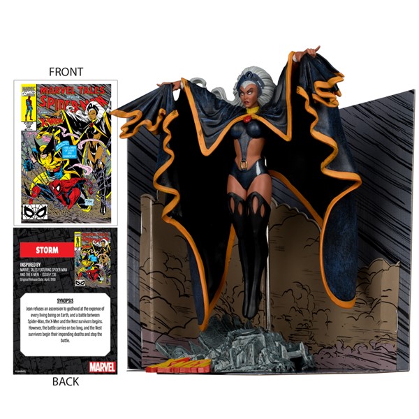 Marvel Storm 1:10th Scale Collectible with Scene (Marvel Tales Featuring Spider-Man and The X-Men #2
