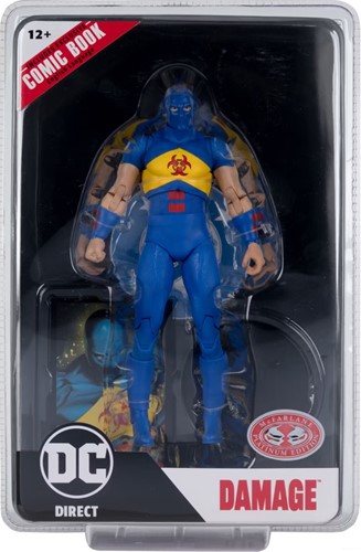 DC Direct Comic 7-Inch Action Figure Wave 8 Exclusive - Damage Red Platinum