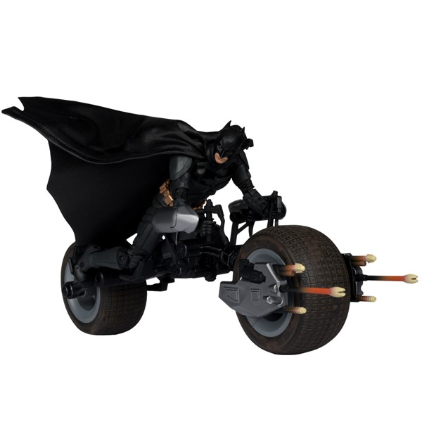 DC Multiverse Batpod and Batman (The Dark Knight Rises) Gold Label 7-Inch Action Figure and Vehicle