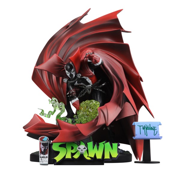 Spawn #1 (Black White & Red All Over) 1:10 Scale Resin Statue