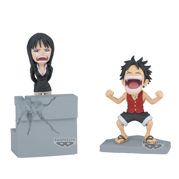One Piece Robin World Luffy & Nico Figure