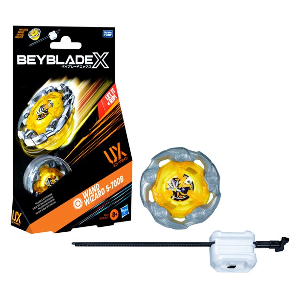 Beyblade X Wand Wizard 5-70DB UX Starter Pack Set