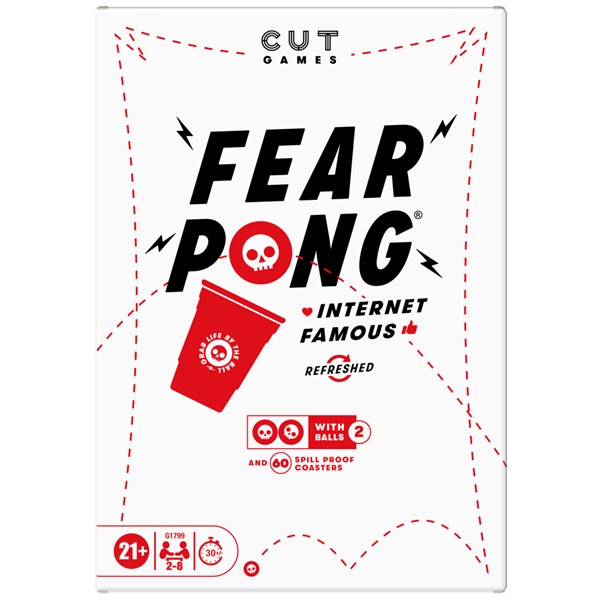 Fear Pong Adult Party Game