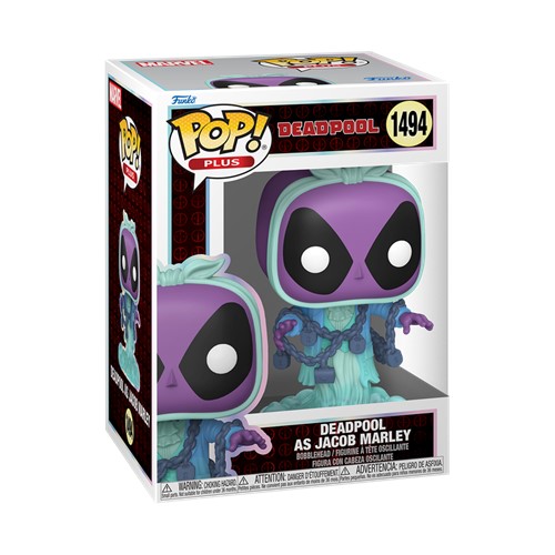 POP! Plus Marvel Deadpool as Jacob Marley