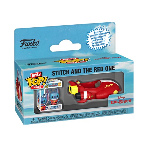 Bitty POP! Rides Disney Lilo & Stitch The Red One & Stitch