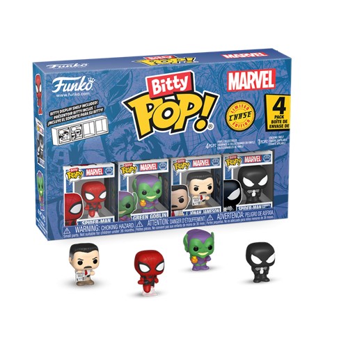 Bitty POP! Marvel Spider-Man 4-Pack Series 1