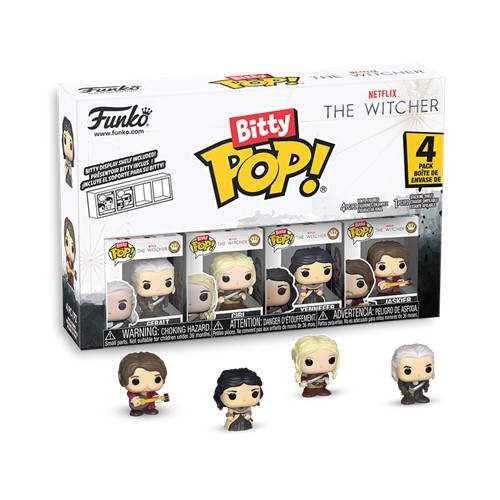 Bitty POP! Netflix The Witcher 4-Pack Series 1