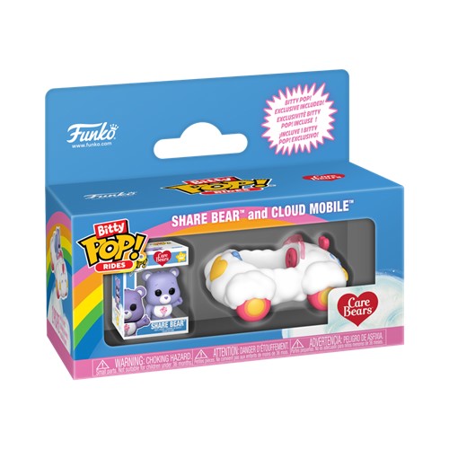 Bitty POP! Rides Care Bears Share Bear & Cloud Mobile