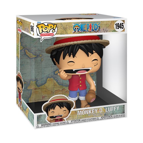POP! Jumbo One Piece Monkey D. Luffy with Meat