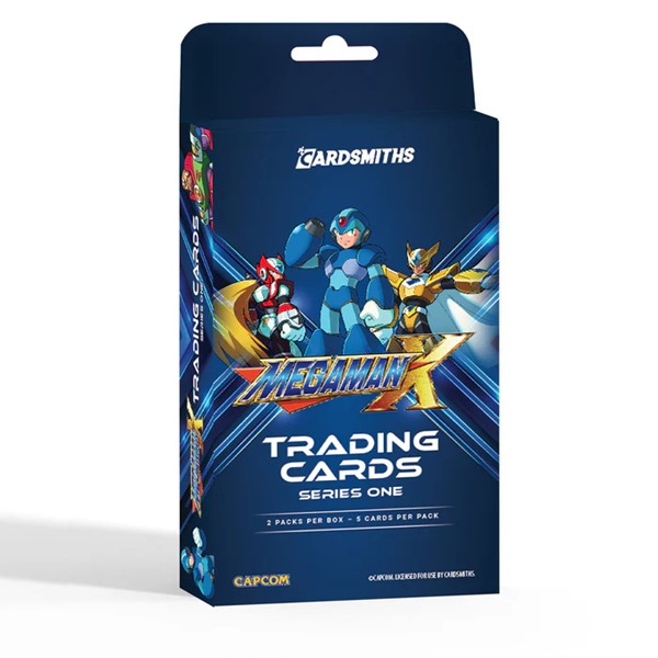 Mega Man X Trading Cards Series One 2 Pack Collector Box