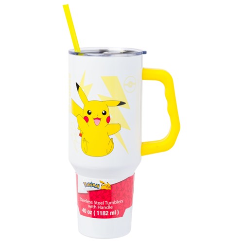 Pokemon Pikachu White Tumbler