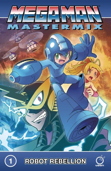 Manga Mega Man Mastermix Robot Rebellion Volume 1 - Paperback
