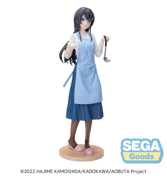 Rascal Does Not Dream of Bunny Girl Senpai Mai Sakurajima Apron Statue