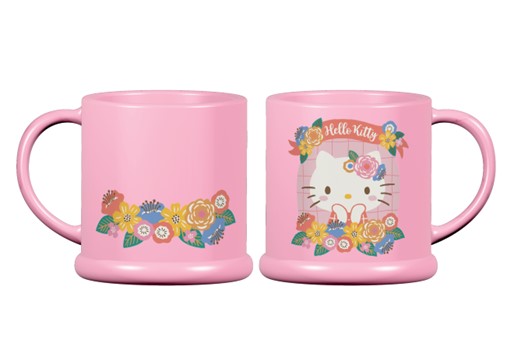 Tasse Hello Kitty Fleurs roses
