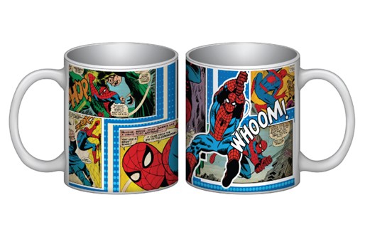 Tasse de bande dessinée Spiderman