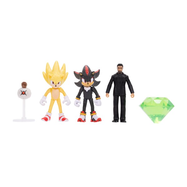 Sonic 3 Movie 2.5"" Figure Wave 2 Multipack
