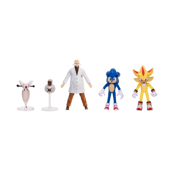 Sonic 3 Movie 2.5"" Figure Wave 3 Multipack