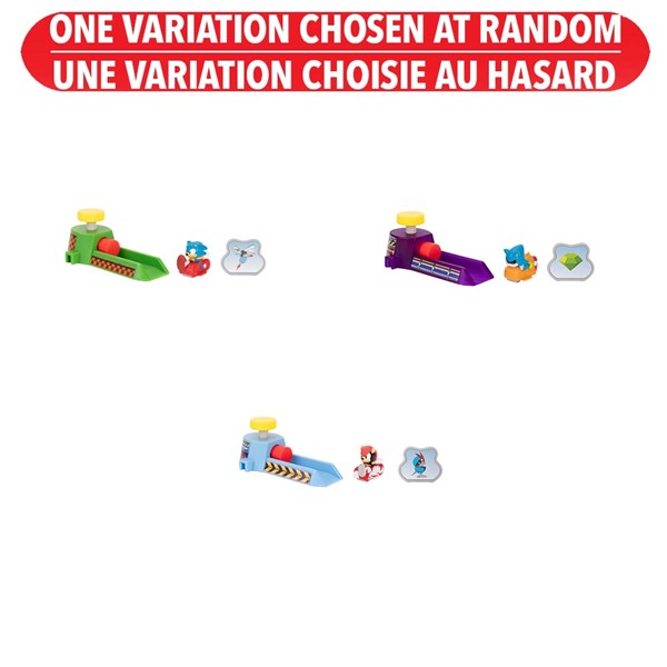 Sonic the Hedgehog: Go-Go Racers Mini Launcher Wave 2 - Assortie
