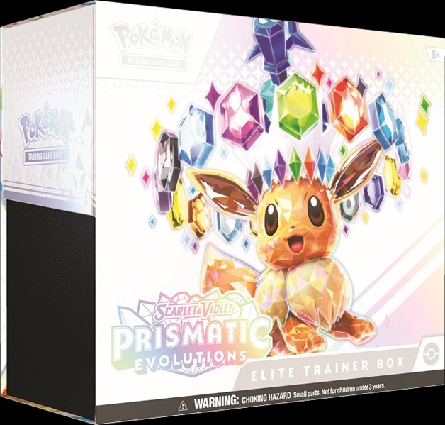 Pokémon Trading Card Game Prismatic Evolutions Elite Trainer Box