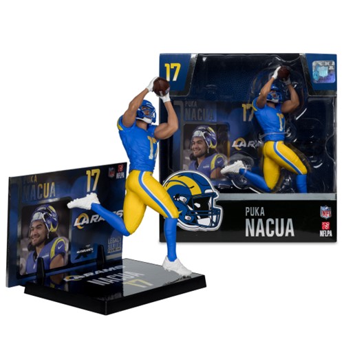 Puka Nacua (Los Angeles Rams) NFL 7-Inch Posed Figure McFarlane's SportsPicks