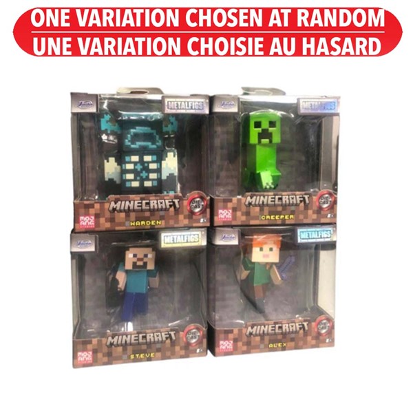 Minecraft 2.5 Inch Wave 3 Metal Figure Assorted