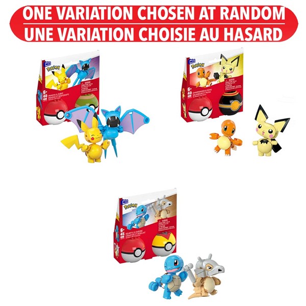 Mega Pokémon Pokeball - 2 Pack (Assortie)
