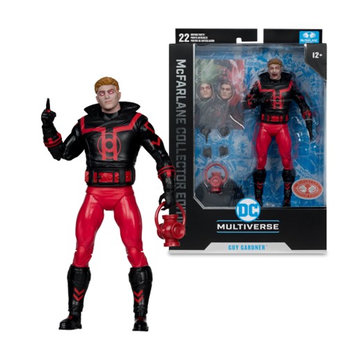 DC Multiverse Guy Gardner (Red Lantern) 7-Inch Action Figure McFarlane Collector Edition #37