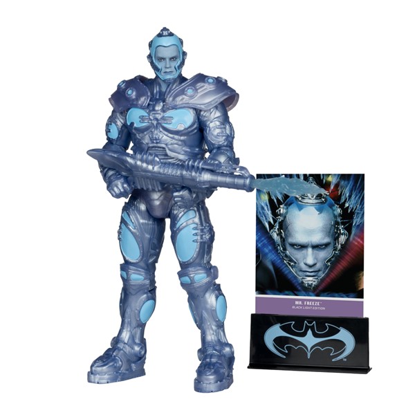 DC Multiverse Mr.Freeze (Batman & Robin) Black Light Edition Gold Label 7-Inch Action Figure