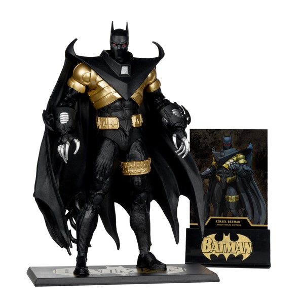 DC Multiverse Azrael (Batman: Knightfall) Knightmare Edition Gold Label 7-Inch Action Figure
