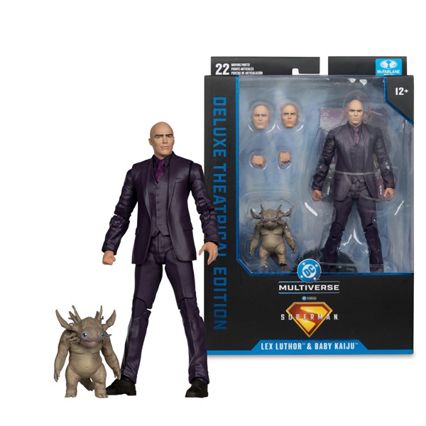 DC Multiverse Lex Luthor and Baby Kaiju (Superman Movie) 7-Inch Action Figure