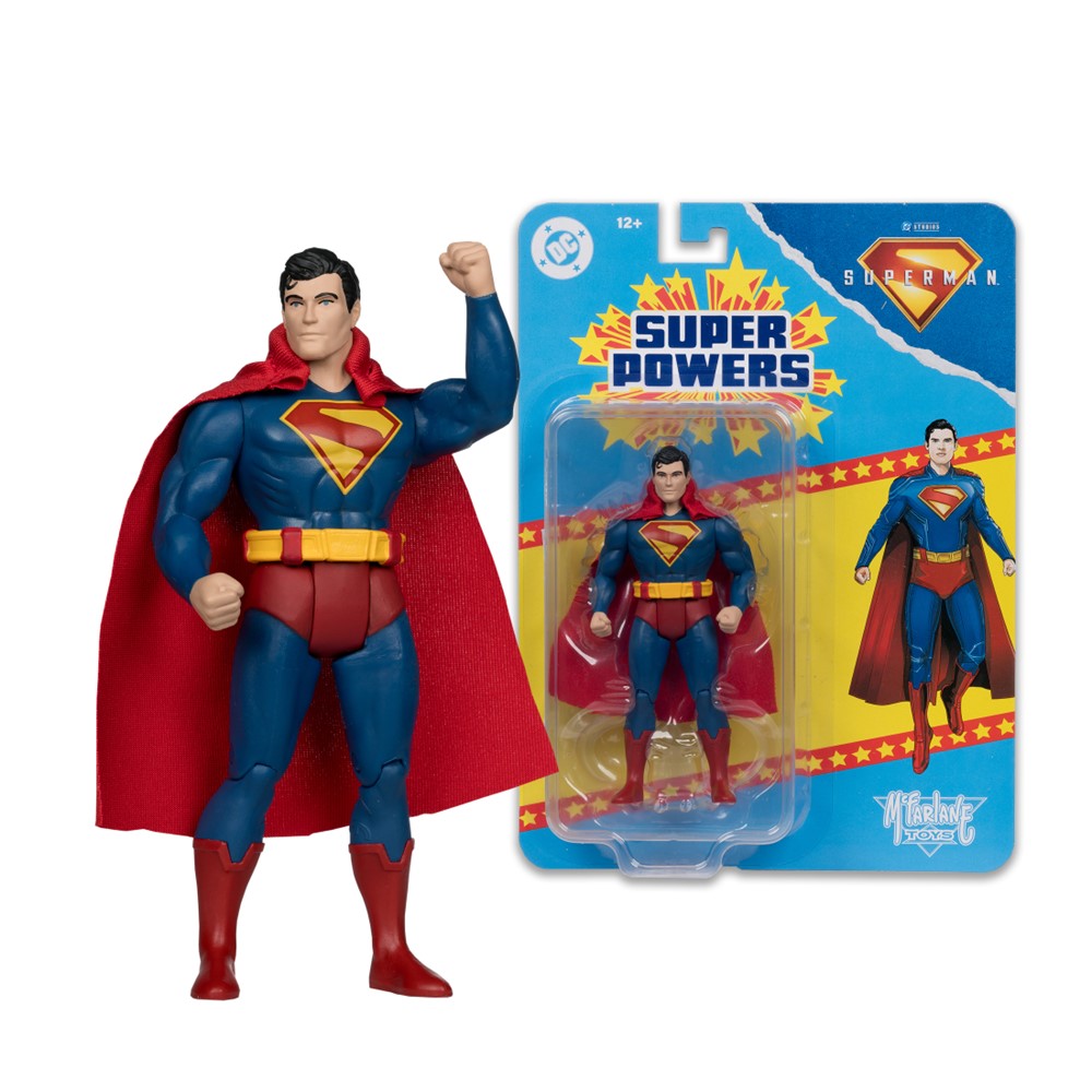 Figurine articulée 11,5 cm – Superman (DC Super Powers, Film Superman)
