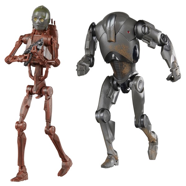 Star Wars The Black Series C-3PO & Super Battle Droid Action Figures (6”)