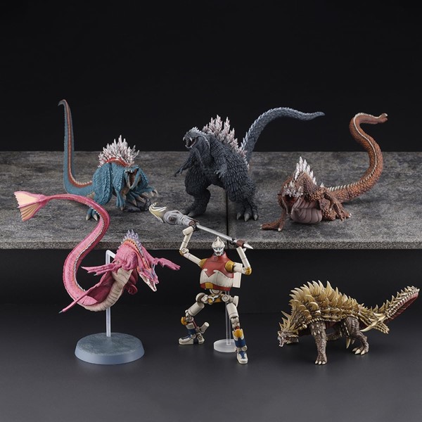 Hyper Modeling Serires Godzilla Singular Point 6pc Set