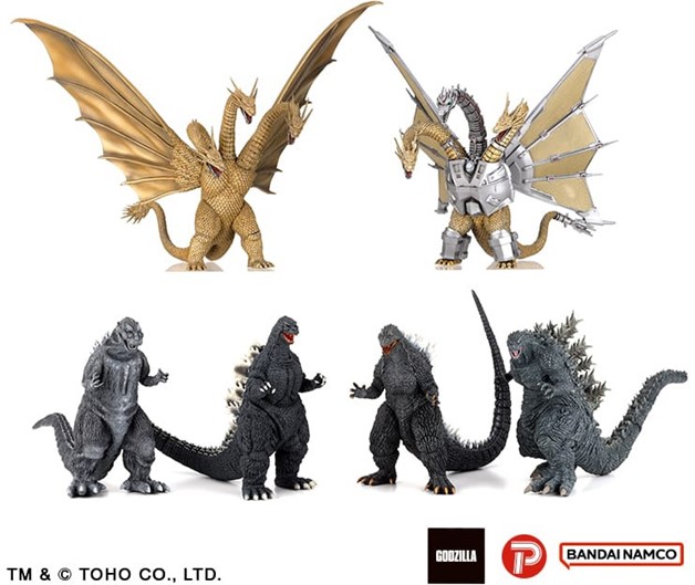 Hyper Modeling Series Successive Godzilla Monster Part 1: 1Box (6pcs)