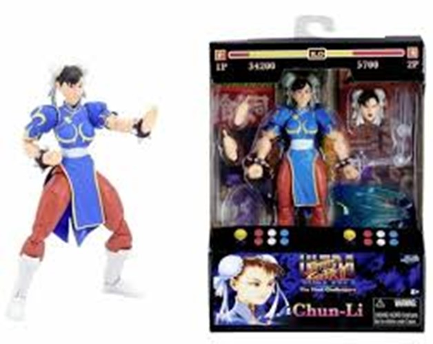 Street Fighter II Ultra Action Figure: 6"" Chun-Li