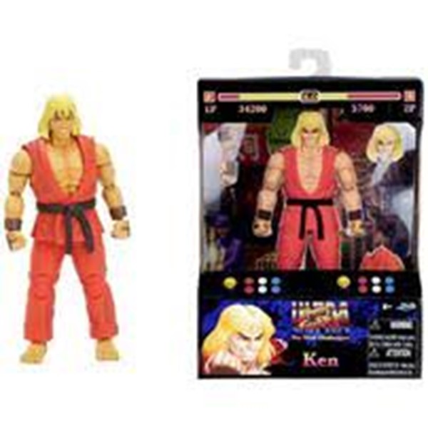 Street Fighter II Ultra Action Figure: 6"" Ken