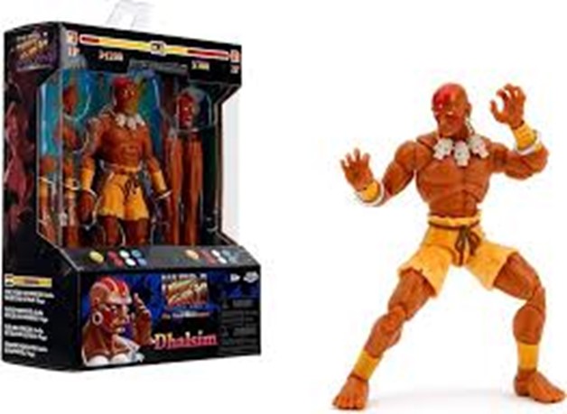 Street Fighter II Ultra Action Figure: 6"" Dhalsim