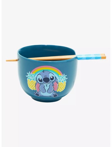 Bol de ramen à l'ananas Stitch