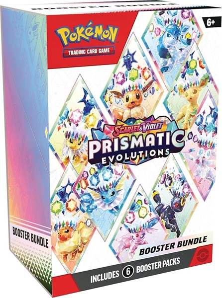 Pokémon - Trading Card Game: Scarlet & Violet - Prismatic Evolutions Booster Bundle