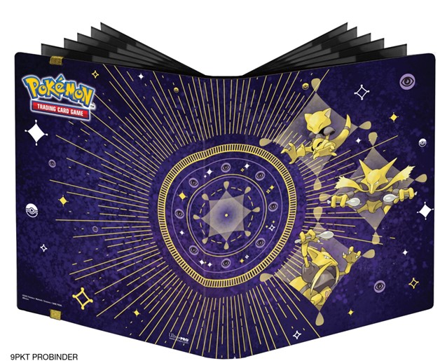 Pokémon Trading Card Game Abra Evolutions 9 Pocket Pro Binder